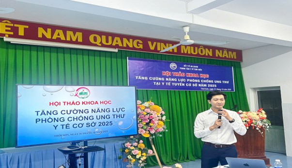 Hội thảo khoa học: Tăng cường năng lực phòng chống ung thư tại y tế tuyến cơ sở